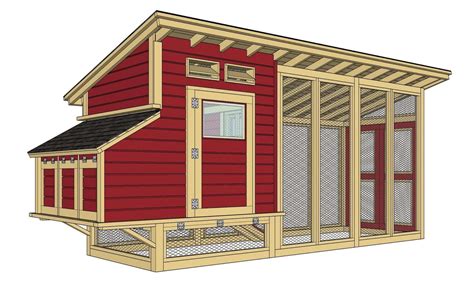 It is 72” long and 48” wide and comes with very detailed instructions and pictures. . Mobile chicken coop plans pdf